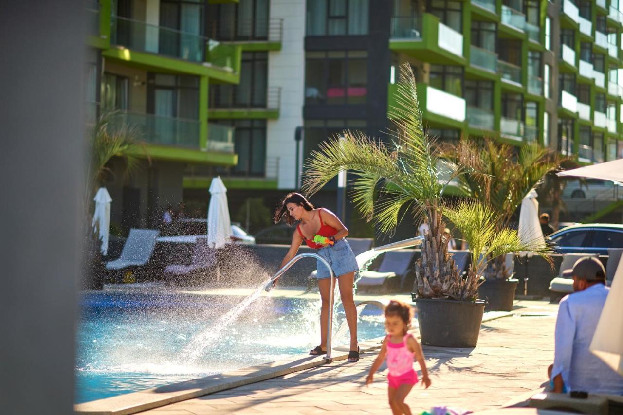 Cristalex Aparthotel & Spa Mamaia Nord Năvodari Exteriér fotografie
