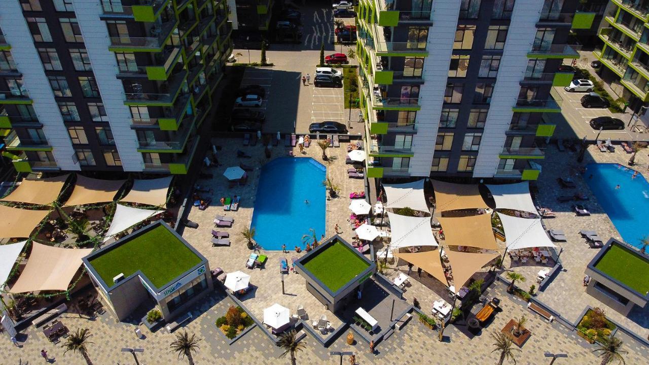 Cristalex Aparthotel & Spa Mamaia Nord Năvodari Exteriér fotografie